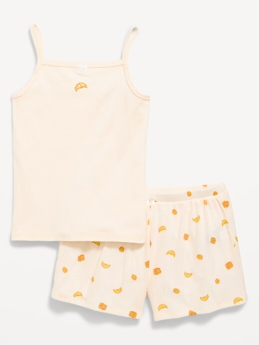 Image number 3 showing, Striped Pajama Cami and Shorts Set for Girls