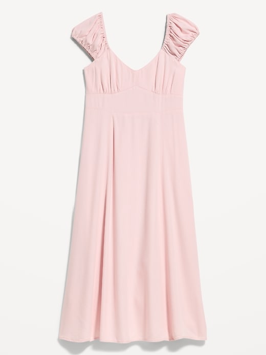 Image number 2 showing, Short-Sleeve Fit & Flare Midi Dress