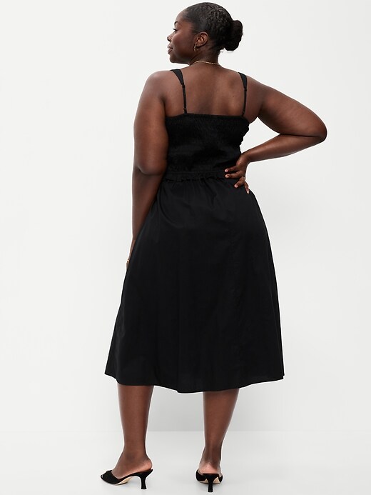 Image number 4 showing, Fit & Flare Smocked-Bodice Midi Dress