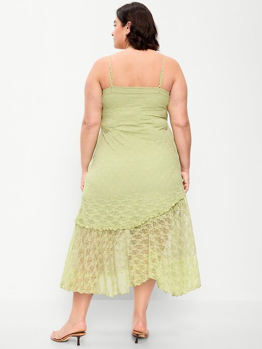 Image number 7 showing, Fit & Flare Lace Midi Dress