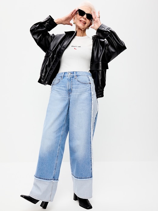 Image number 3 showing, Old Navy x The Devil Wears Prada Snug Crop T-Shirt