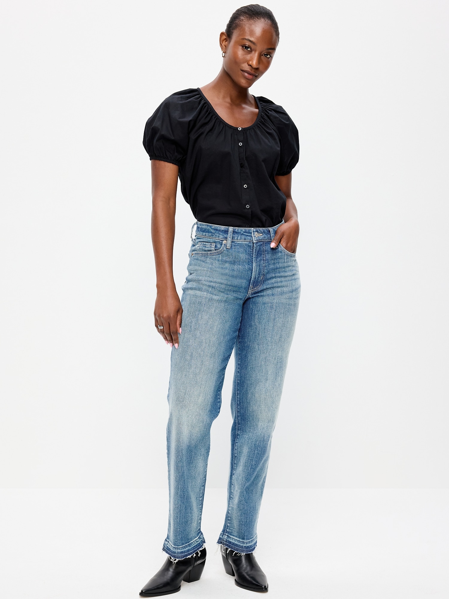 Curvy High-Waisted OG Loose Jeans