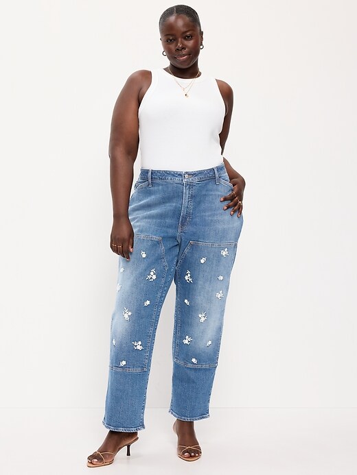 Image number 7 showing, Curvy High-Waisted OG Loose Jeans