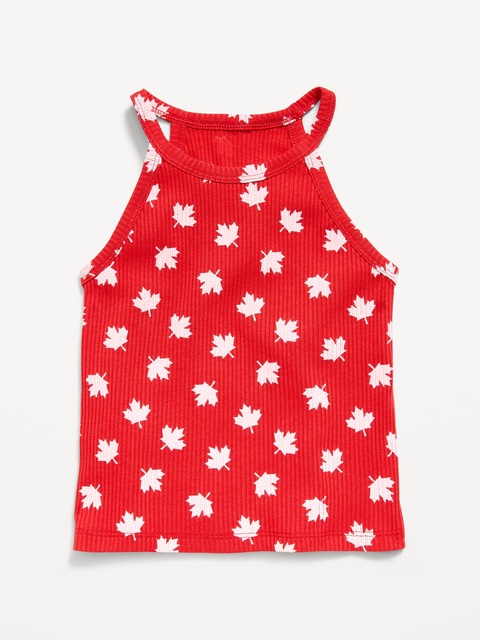 CAMISOLE BAIN DE SOLEIL AJUSTÉE CÔTELÉE POUR TOUTE-PETITE FILLE