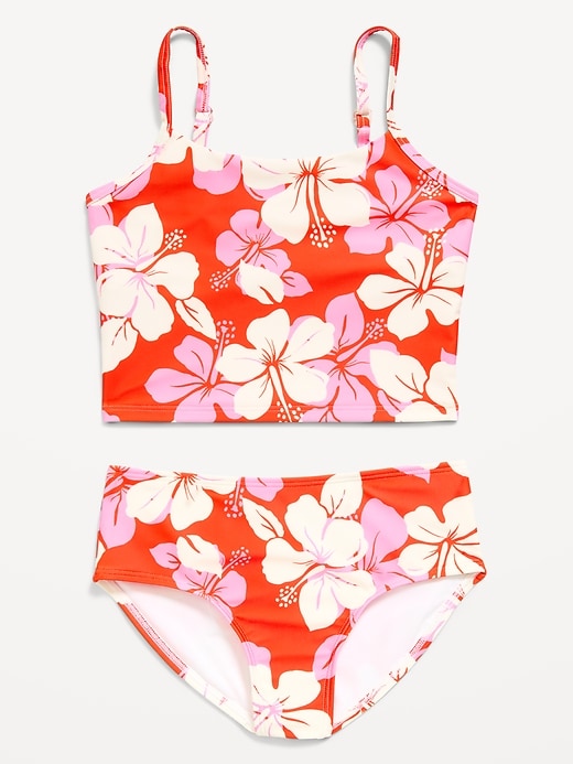 Image number 1 showing, Tankini Swim Set for Girls
