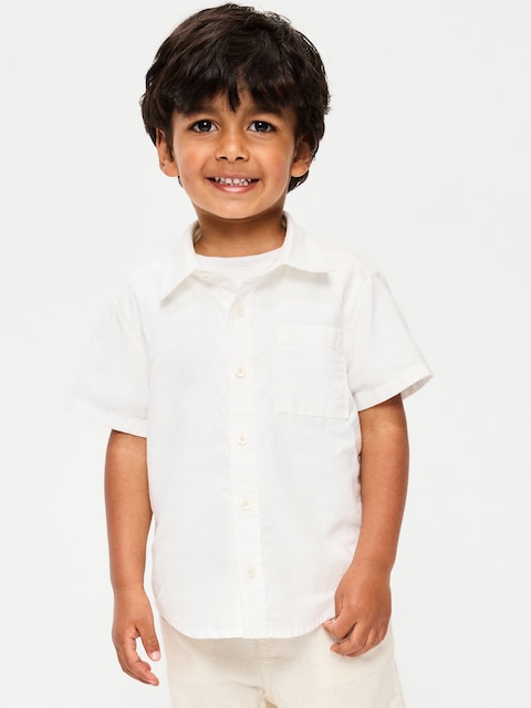 Short-Sleeve Oxford Shirt for Toddler Boys