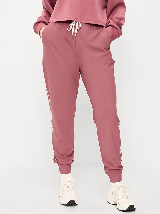 L'image numéro 2 présente Pantalon de jogging Tech Élégant à taille haute