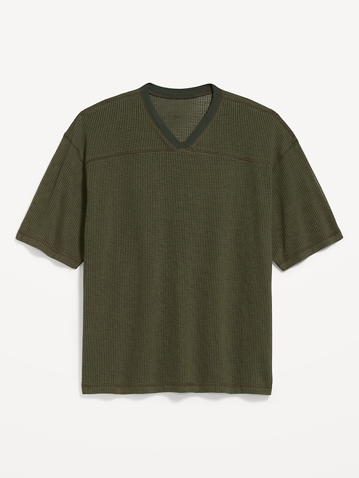 Image number 4 showing, Football-Style Knit T-Shirt