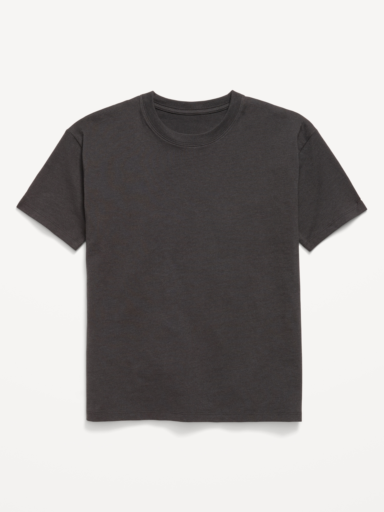 Oversized Short-Sleeve Graphic Tunic T-Shirt for Girls