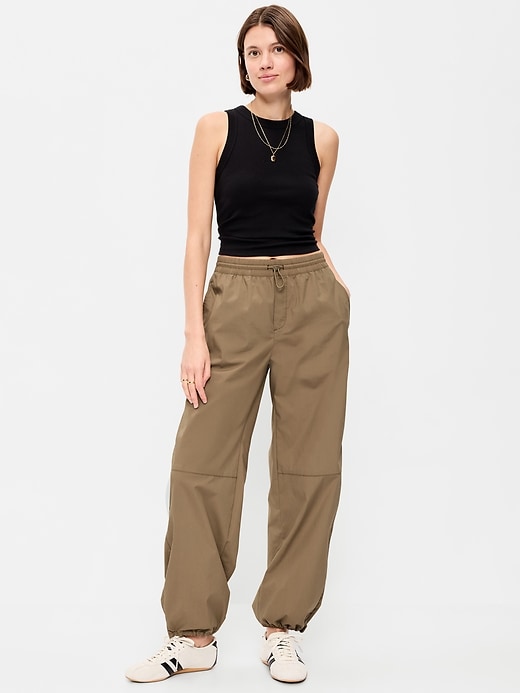 Image number 1 showing, Lightweight Pull-On Parachute Pants