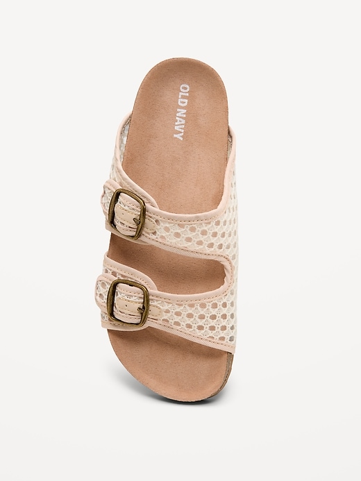 Image number 2 showing, Double-Strap Slide Sandals for Girls