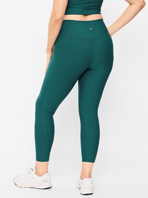 Image number 3 showing, High-Waisted PowerSoft 7/8 Pocket Leggings