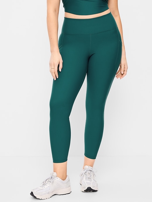 Image number 2 showing, High-Waisted PowerSoft 7/8 Pocket Leggings
