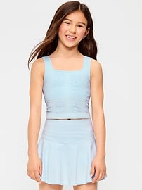 Image number 1 showing, Seamless Longline Bow Bra for Girls