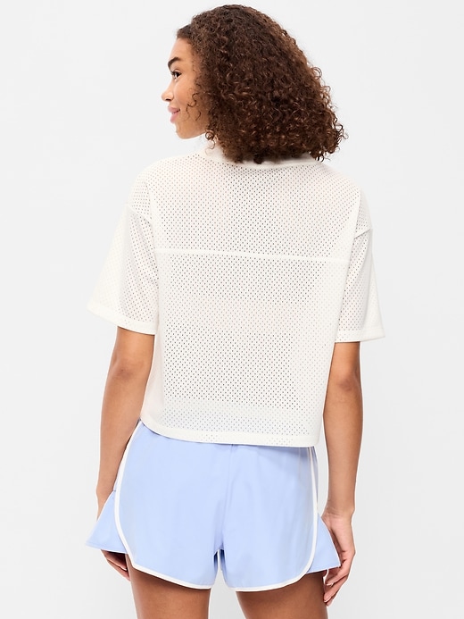 L'image numéro 2 présente Maillot de football en jersey en mailles