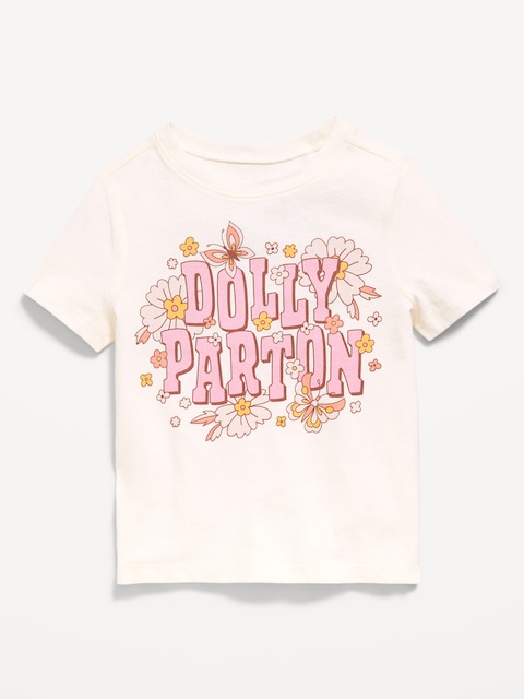 T-SHIRT À IMPRIMÉ DE MUSIQUE SOUS LICENCE UNISEXE POUR TOUT-PETIT