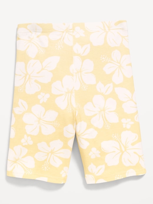 L'image numéro 2 présente Cuissard long en jersey à motif pour fille