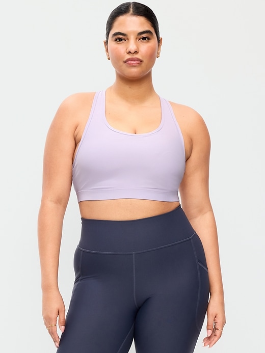 Image number 1 showing, Medium Support PowerSoft Racerback Sports Bra