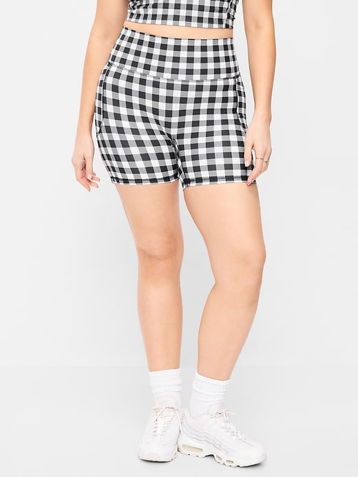 L'image numéro 4 présente Cuissard à poche à taille très haute PowerSoft sans limites, entrejambe de 15 cm et sans coutures avant