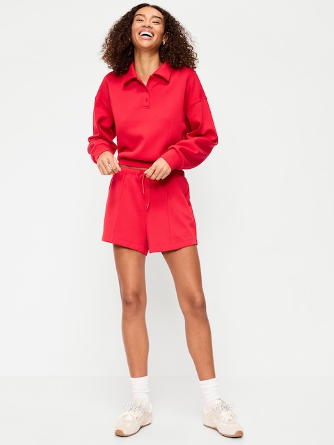 Relaxed Dynamic Fleece Pique Shorts