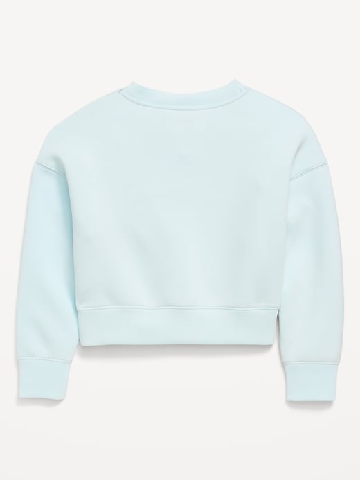 Image number 2 showing, Bounce Fleece V-Neck Sweatshirt for Girls