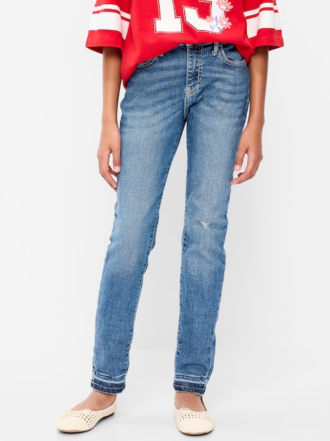 High-Waisted Rockstar 360° Stretch Jeggings for Girls