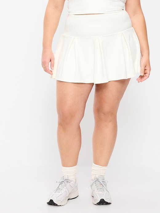 Image number 6 showing, Extra High-Waisted Drop-Waist PowerSoft Skort