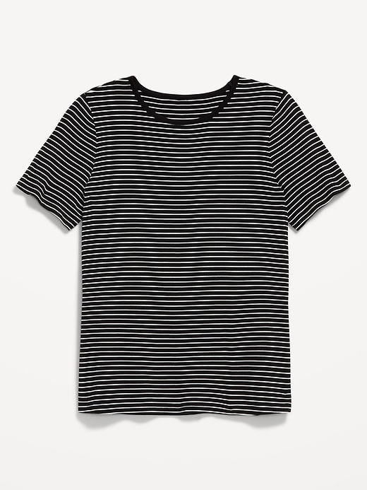 Image number 4 showing, Luxe Crew-Neck T-Shirt