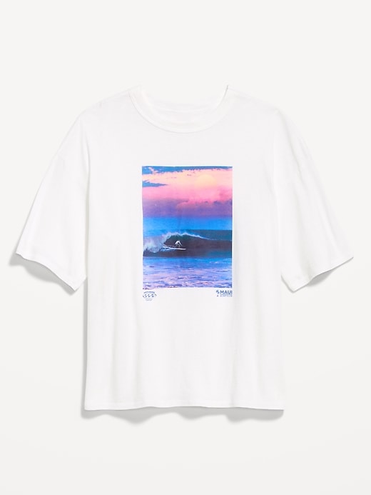 Image number 4 showing, Short-Sleeve Loose Crew-Neck T-Shirt