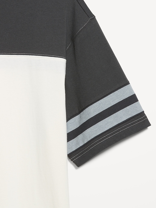 Image number 5 showing, Heavyweight Short-Sleeve Football-Style T-Shirt