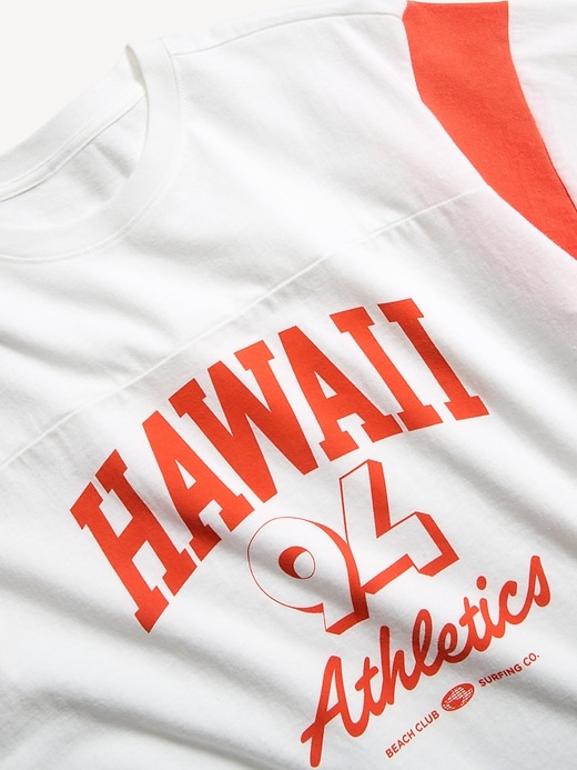 Image number 3 showing, Short-Sleeve Loose Crew-Neck T-Shirt