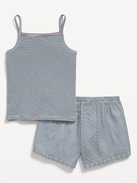 Image number 2 showing, Striped Pajama Cami and Shorts Set for Girls