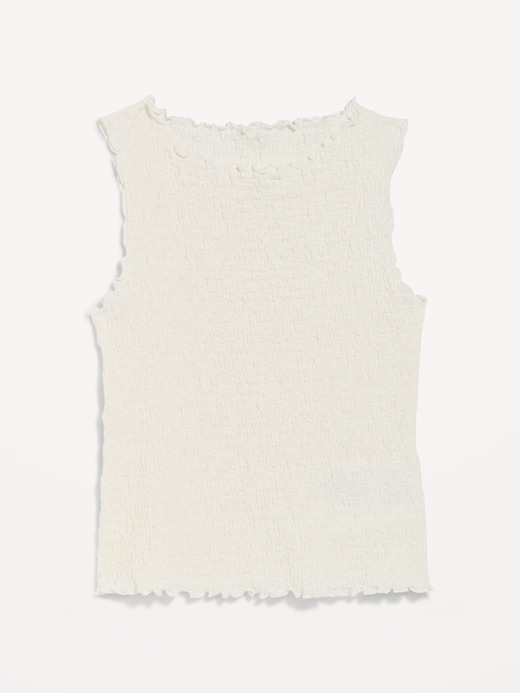 Image number 4 showing, Sleeveless Smocked Tank Top