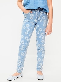 Image number 1 showing, High-Waisted Rockstar 360° Stretch Jeggings for Girls