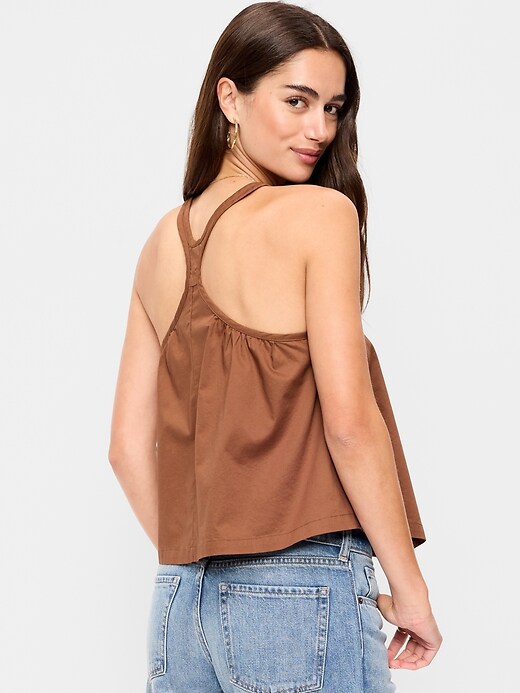 Image number 2 showing, Sleeveless Trapeze Tank Top