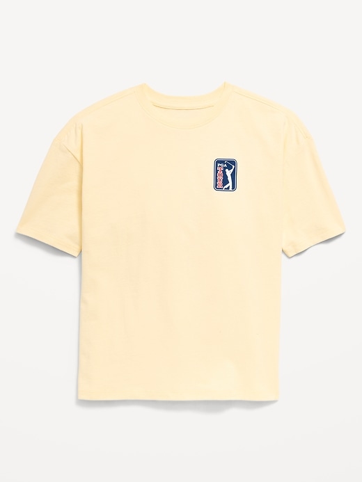 L'image numéro 2 présente T-shirt surdimensionné à imprimé PGA TOUR™ unisexe pour Enfant