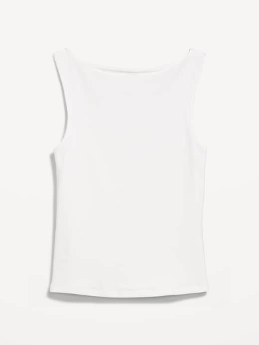 Image number 4 showing, Hug Double-Layer Boat-Neck Top