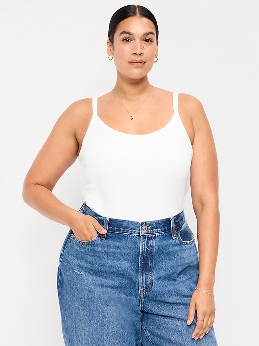 Image number 7 showing, Rib-Knit Cami Tank Top