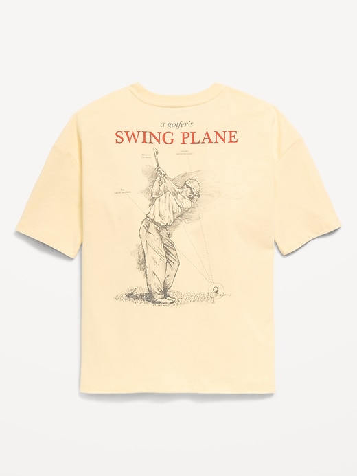 L'image numéro 1 présente T-shirt surdimensionné à imprimé PGA TOUR™ unisexe pour Enfant