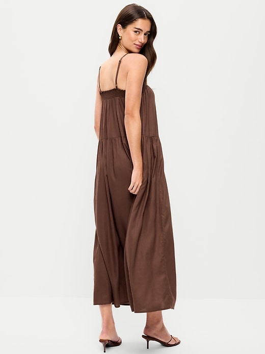 Image number 2 showing, Airy Smocked Maxi Dress