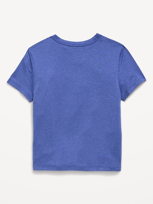 L'image numéro 2 présente T-shirt à manches courtes NuageSport à imprimé pour tout-petit