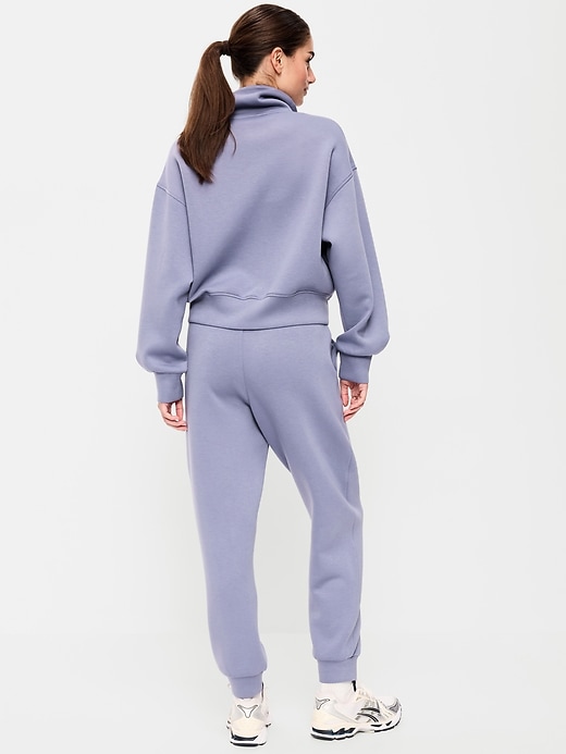 Image number 2 showing, High-Waisted Bounce Fleece Jogger Sweatpants