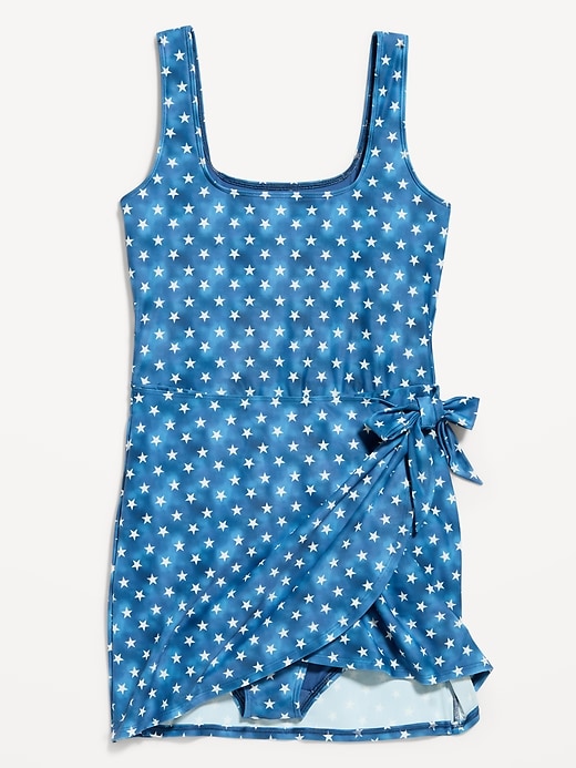 L'image numéro 9 présente Robe de bain mate nouée sur le côté