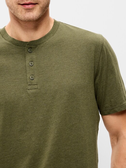 Image number 3 showing, Henley T-Shirt