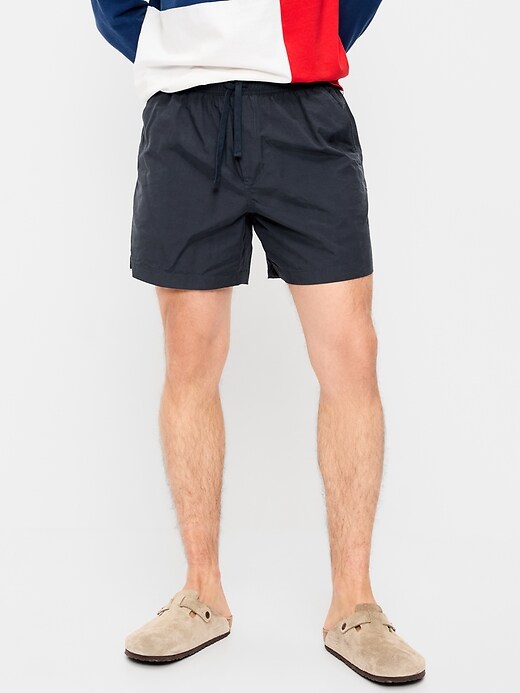 Image number 2 showing, Solid Jogger Shorts -- 5-inch inseam