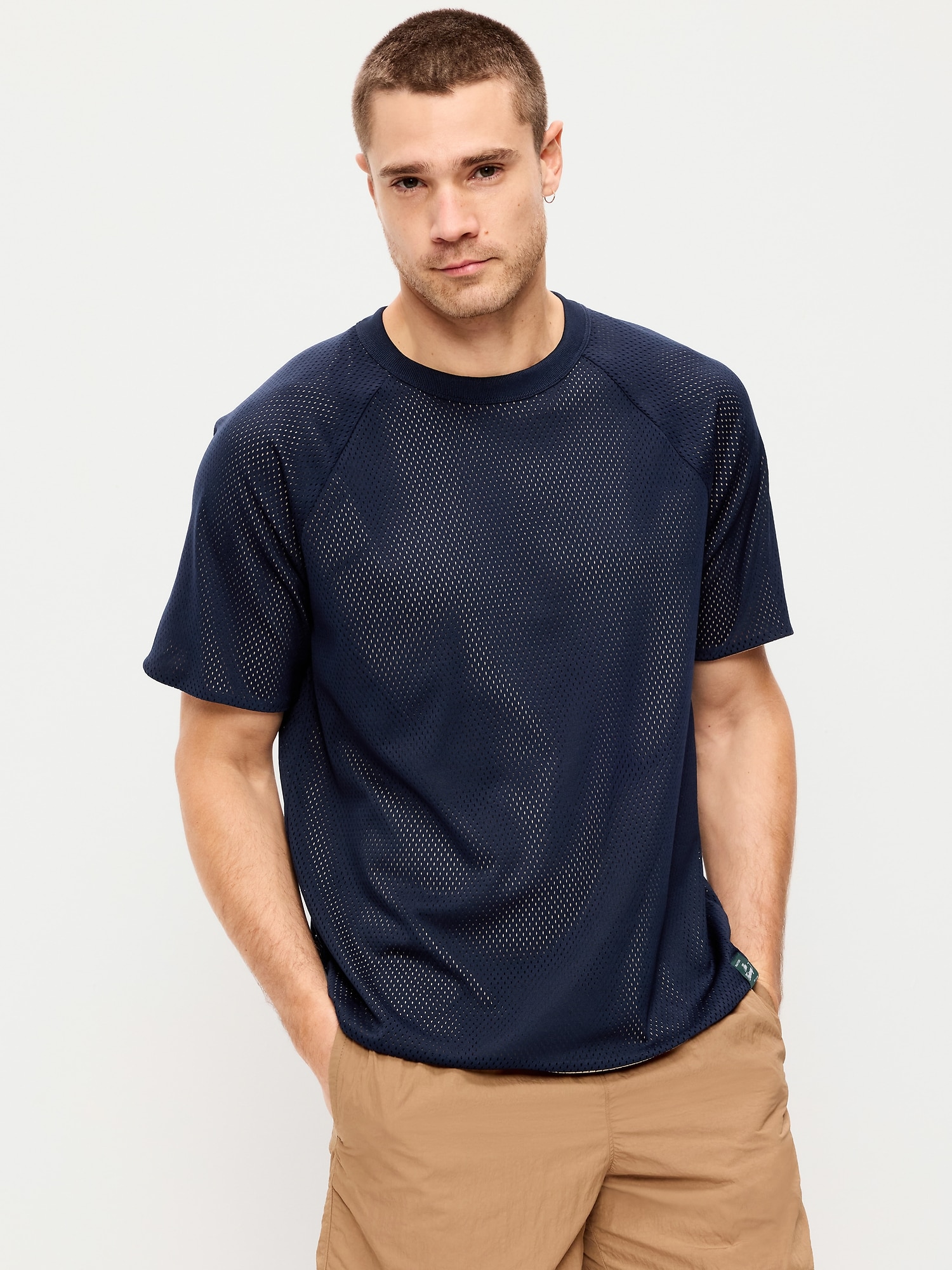 Loose Mesh T-Shirt