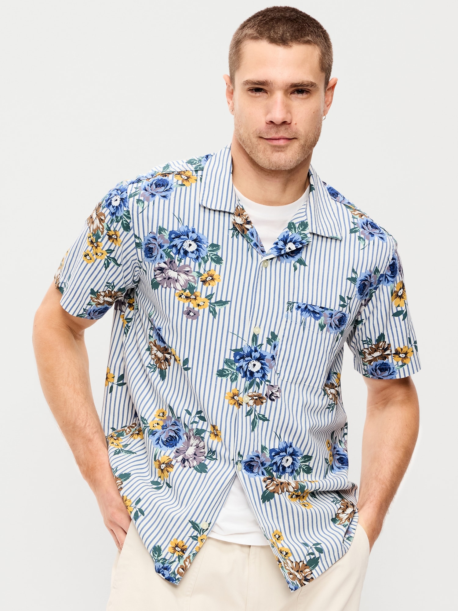 Short-Sleeve Camp Shirt