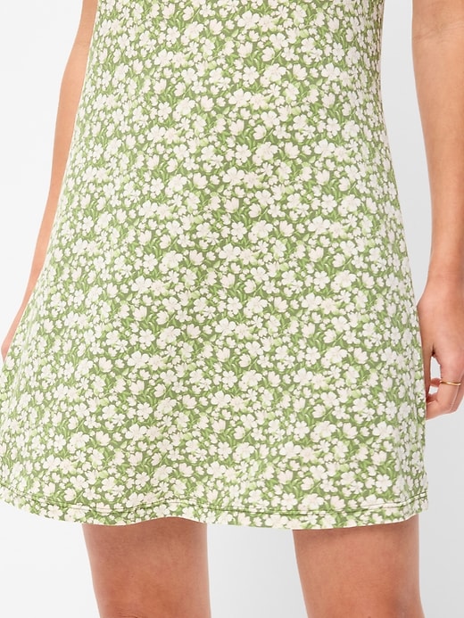 Image number 5 showing, Short-Sleeve Scoop-Neck Mini Dress