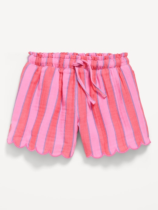 Image number 1 showing, Double-Weave Shorts for Toddler Girls