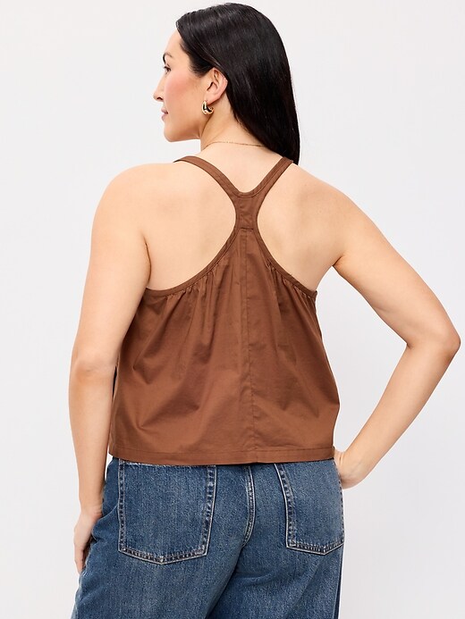 Image number 6 showing, Sleeveless Trapeze Tank Top